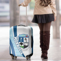 Liberia Monrovia Capital Luggage Cover African Pattern Curves Style