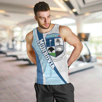 Liberia Monrovia Capital Men Tank Top African Pattern Curves Style