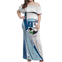 Liberia Monrovia Capital Off Shoulder Maxi Dress African Pattern Curves Style