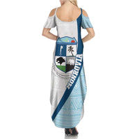 Liberia Monrovia Capital Summer Maxi Dress African Pattern Curves Style