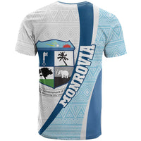 Liberia Monrovia Capital T Shirt African Pattern Curves Style