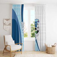 Liberia Monrovia Capital Window Curtain African Pattern Curves Style