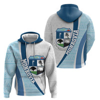 Liberia Monrovia Capital Zip Hoodie African Pattern Curves Style