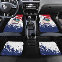 Liberia 1847 Independence Day Car Mats Coat Of Arms Grunge Style