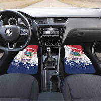 Liberia 1847 Independence Day Car Mats Coat Of Arms Grunge Style