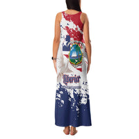 Liberia 1847 Independence Day Family Matching Tank Maxi Dress and Hawaiian Shirt Coat Of Arms Grunge Style
