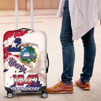 Liberia 1847 Independence Day Luggage Cover Coat Of Arms Grunge Style