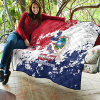 Liberia 1847 Independence Day Quilt Coat Of Arms Grunge Style