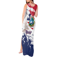 Liberia 1847 Independence Day Tank Maxi Dress Coat Of Arms Grunge Style