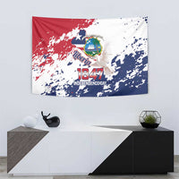 Liberia 1847 Independence Day Tapestry Coat Of Arms Grunge Style