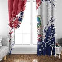 Liberia 1847 Independence Day Window Curtain Coat Of Arms Grunge Style