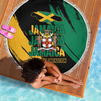 Jamaica Independence Day Beach Blanket One People One Nation