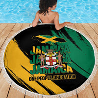 Jamaica Independence Day Beach Blanket One People One Nation
