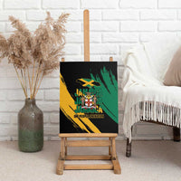 Jamaica Independence Day Canvas Wall Art One People One Nation