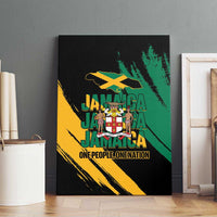 Jamaica Independence Day Canvas Wall Art One People One Nation