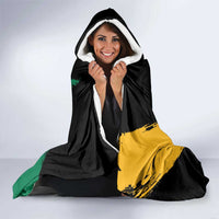 Jamaica Independence Day Hooded Blanket One People One Nation