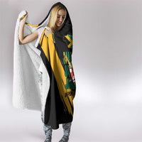 Jamaica Independence Day Hooded Blanket One People One Nation