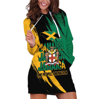 Jamaica Independence Day Hoodie Dress One People One Nation