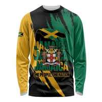 Jamaica Independence Day Long Sleeve Shirt One People One Nation