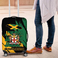 Jamaica Independence Day Luggage Cover One People One Nation