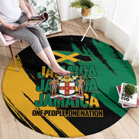 Jamaica Independence Day Round Carpet One People One Nation