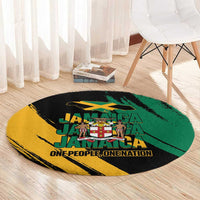 Jamaica Independence Day Round Carpet One People One Nation