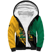 Jamaica Independence Day Sherpa Hoodie One People One Nation