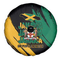 Jamaica Independence Day Spare Tire Cover One People One Nation