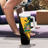 Jamaica Independence Day Tumbler With Handle One People One Nation