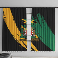 Jamaica Independence Day Window Curtain One People One Nation