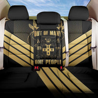 Jamaica Independence Day Back Car Seat Cover Out Of Many One People Gold Color