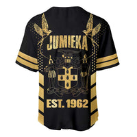 Jamaica Independence Day Baseball Jersey Out Of Many One People Gold Color