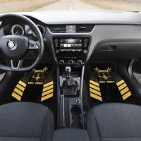 Jamaica Independence Day Car Mats Out Of Many One People Gold Color