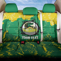 Custom Jamaica Cricket Back Car Seat Cover Go Champions Tallawahs Grunge Style