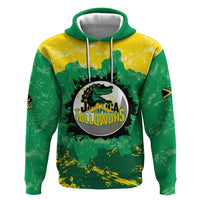 Custom Jamaica Cricket Hoodie Go Champions Tallawahs Grunge Style