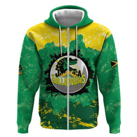 Custom Jamaica Cricket Hoodie Go Champions Tallawahs Grunge Style