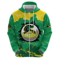 Custom Jamaica Cricket Hoodie Go Champions Tallawahs Grunge Style