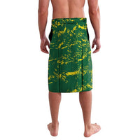 Custom Jamaica Cricket Lavalava Go Champions Tallawahs Grunge Style