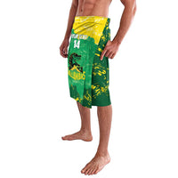 Custom Jamaica Cricket Lavalava Go Champions Tallawahs Grunge Style