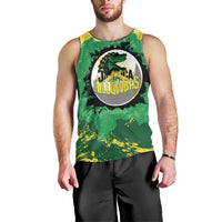 Custom Jamaica Cricket Men Tank Top Go Champions Tallawahs Grunge Style