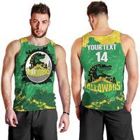 Custom Jamaica Cricket Men Tank Top Go Champions Tallawahs Grunge Style