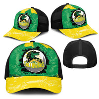 Jamaica Cricket Mesh Trucker Cap Go Champions Tallawahs Grunge Style - Wonder Print Shop