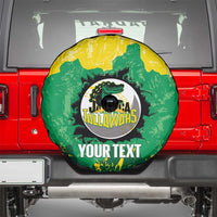 Custom Jamaica Cricket Spare Tire Cover Go Champions Tallawahs Grunge Style