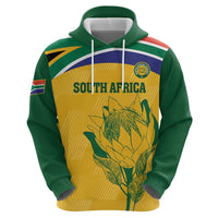 Custom South Africa Cricket Hoodie Go Champions World Cup Proteas - Wonder Print Shop