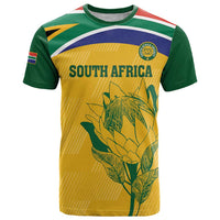 Custom South Africa Cricket T Shirt Go Champions World Cup Proteas - Wonder Print Shop