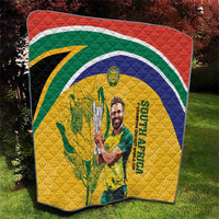 South Africa Cricket Quilt 1st Champions World Cup Proud Of Our Boys - Wonder Print Shop