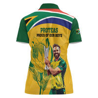 South Africa Cricket Women Polo Shirt 1st Champions World Cup Proud Of Our Boys - Wonder Print Shop