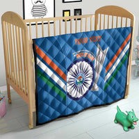Custom India Cricket Quilt 2nd Champions World Cup Men In Blue - Wonder Print Shop