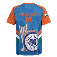 Custom India Cricket Rugby Jersey 2nd Champions World Cup Men In Blue - Wonder Print Shop