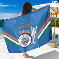 Custom India Cricket Sarong 2nd Champions World Cup Men In Blue - Wonder Print Shop